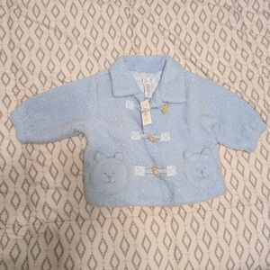 The Children's Place Light Blue Fuzzy Jacket
